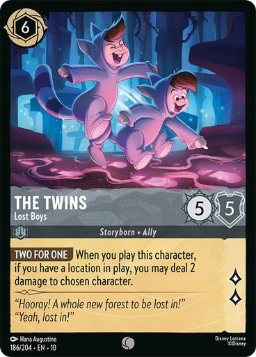 The Twins (Non - foil) - Con T de Tlacuache - Ravensburger