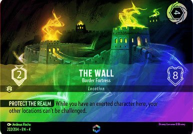 The Wall - Border Fortress ( Inkwash Foil ) | Ravesburger - Con T de Tlacuache - Ravensburger