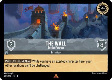 The Wall - Border Fortress ( Non - foil ) | Ravesburger - Con T de Tlacuache - Ravensburger