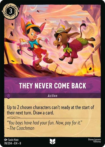 They Never Come Back (Non - foil) - Con T de Tlacuache - Ravensburger