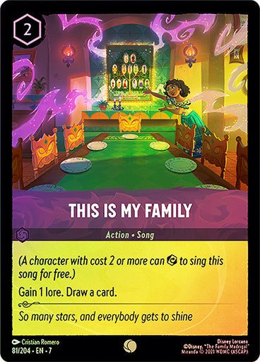 This Is My Family (Cold Foil) - Con T de Tlacuache - Ravensburger