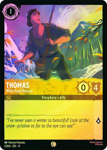 Thomas (Cold Foil) | Ravensburger - Con T de Tlacuache - Ravensburger