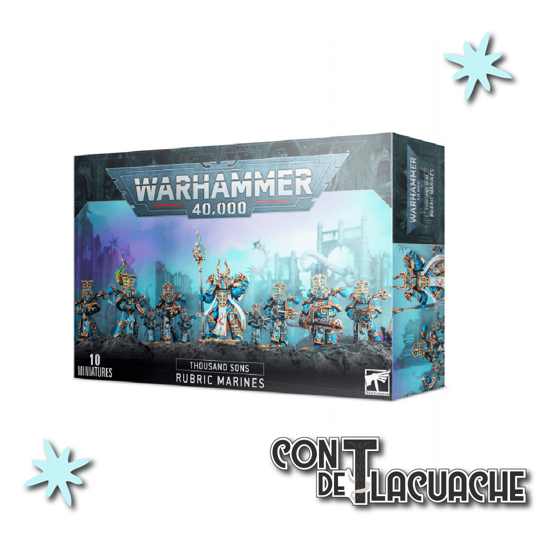 Thousand Sons Rubric Marines | Games Workshop - Con T de Tlacuache - Games Workshop