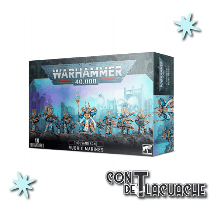 Thousand Sons Rubric Marines | Games Workshop - Con T de Tlacuache - Games Workshop