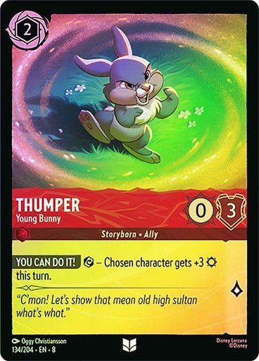 Thumper - Young Bunny (Cold Foil) - Con T de Tlacuache - Ravensburger
