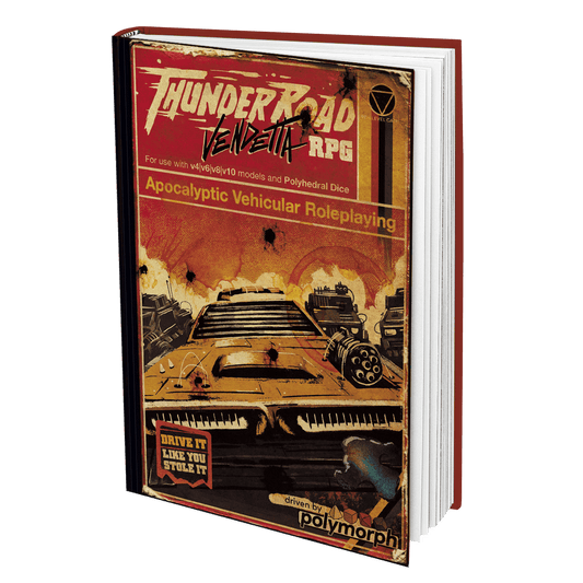 Thunder Road Vendetta RPG - Con T de Tlacuache - Con T de Tlacuache