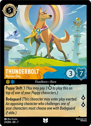 Thunderbolt - Wonder Dog (Non - foil) - Con T de Tlacuache - Ravensburger