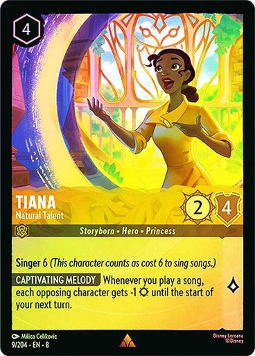 Tiana - Natural Talent (Cold Foil) - Con T de Tlacuache - Ravensburger