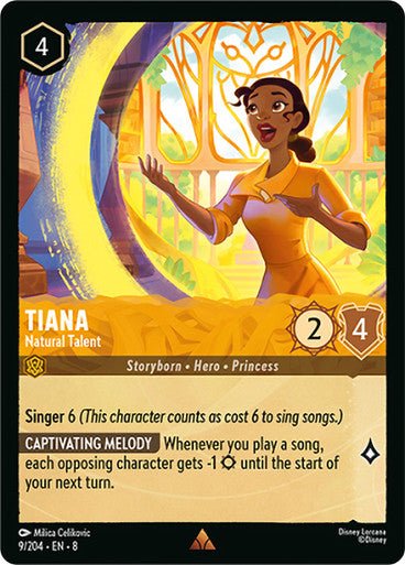 Tiana - Natural Talent (Non - foil) - Con T de Tlacuache - Ravensburger