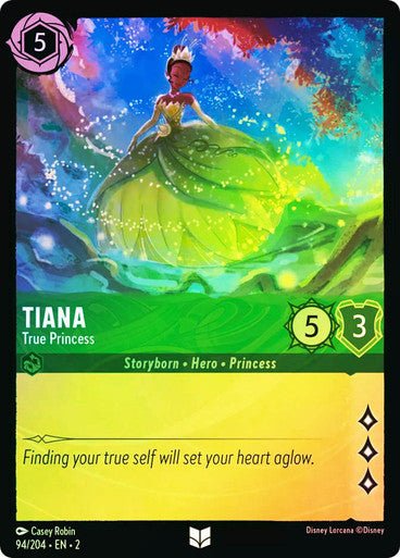 Tiana - True Princess (Cold Foil) - Con T de Tlacuache - Ravensburger