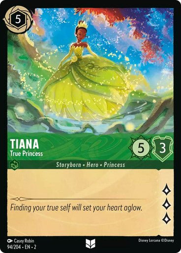Tiana - True Princess (Non - foil) - Con T de Tlacuache - Ravensburger