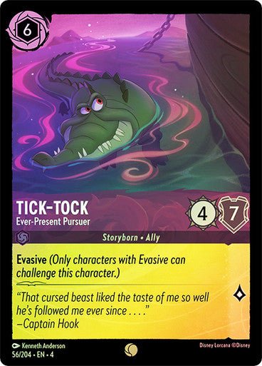 Tick - Tock - Ever - Present Pursuer ( Cold Foil ) | Ravesburger - Con T de Tlacuache - Ravensburger