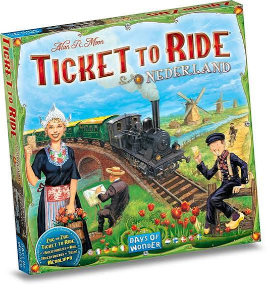 Ticket to ride Nedetherlands Map Exp - Con T de Tlacuache - Con T de Tlacuache