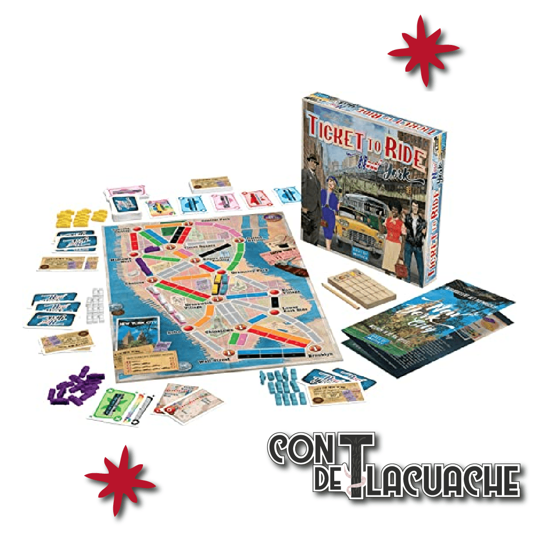 Ticket To Ride New York | Days of Wonder - Con T de Tlacuache - Days of Wonder