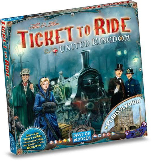 Ticket To Ride United Kingdom Map Collection - Con T de Tlacuache - Con T de Tlacuache