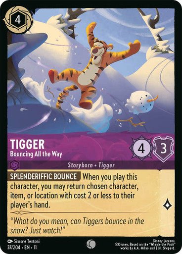 Tigger (Non - foil) | Ravensburger - Con T de Tlacuache - Ravensburger