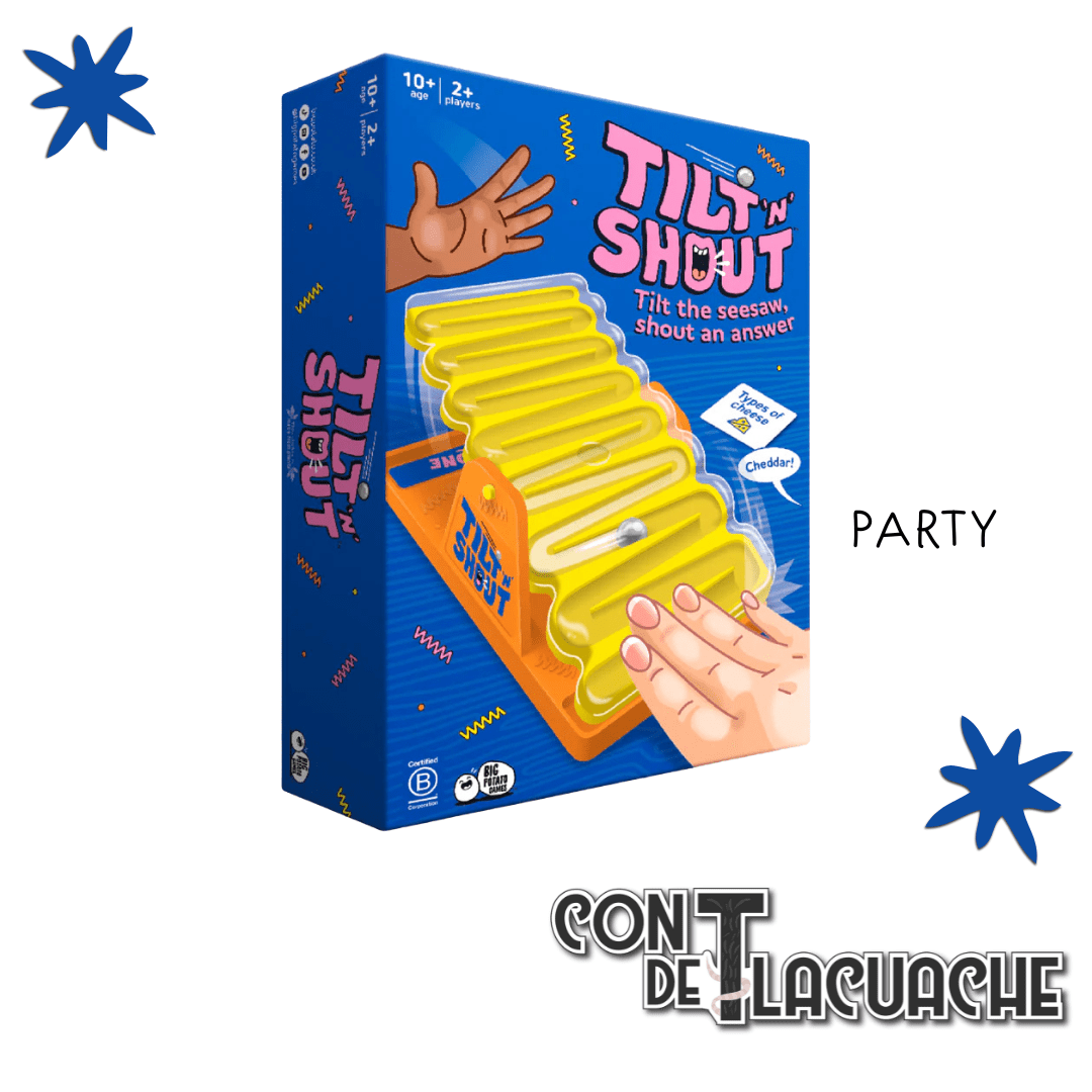 Tilt N Shout | Big Potato Games - Con T de Tlacuache - Con T de Tlacuache