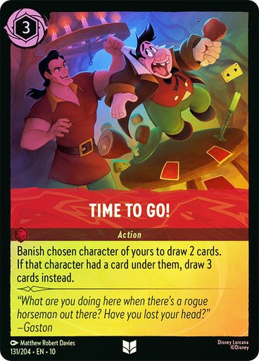 Time To Go! (Cold Foil) - Con T de Tlacuache - Ravensburger