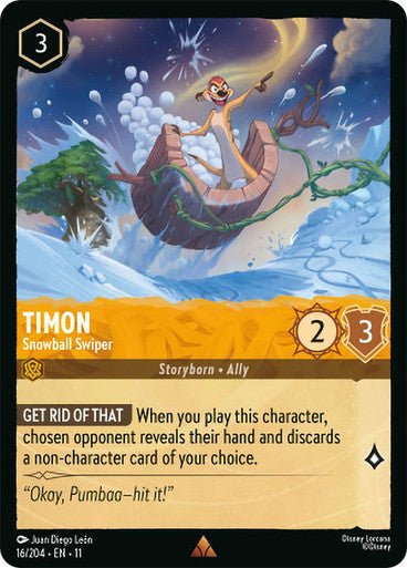 Timon (Non - foil) | Ravensburger - Con T de Tlacuache - Ravensburger