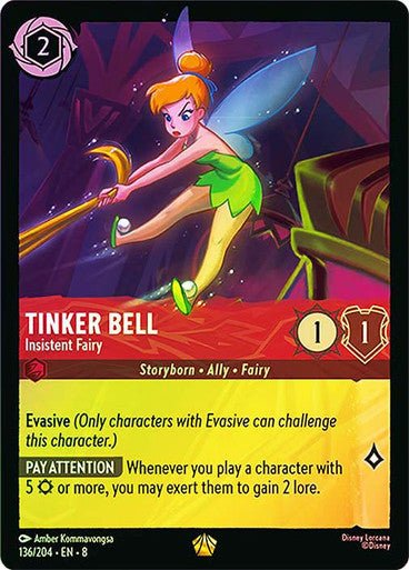 Tinker Bell - Insistent Fairy (Cold Foil) - Con T de Tlacuache - Ravensburger