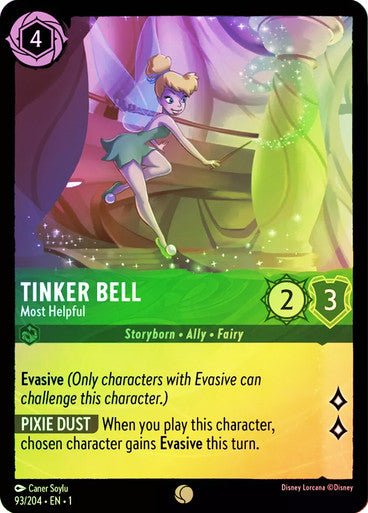 Tinker Bell - Most Helpful ( Cold Foil ) - Con T de Tlacuache - Ravensburger