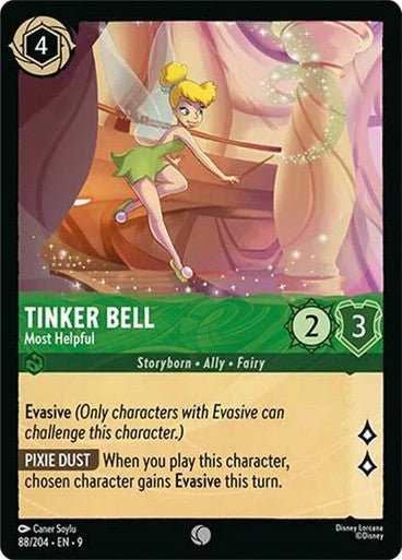 Tinker Bell - Most Helpful (Non - foil) - Con T de Tlacuache - Ravensburger