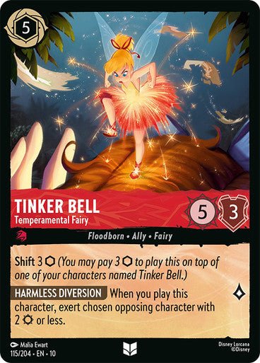 Tinker Bell (Non - foil) - Con T de Tlacuache - Ravensburger