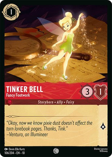 Tinker Bell (Non - foil) - Con T de Tlacuache - Ravensburger