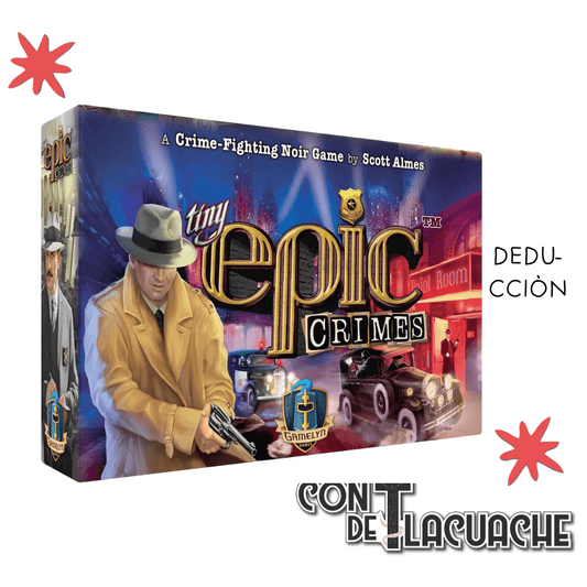 Tiny Epic Crimes | Gamelyn Games - Con T de Tlacuache - Gamelyn Games
