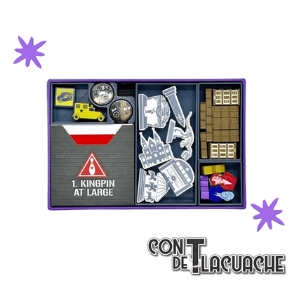 Tiny Epic Crimes: Kingpin Expansion | Gamelyn Games - Con T de Tlacuache - Gamelyn Games