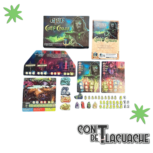 Tiny Epic Cthulhu Cult of Chaos | - Con T de Tlacuache - Con T de Tlacuache