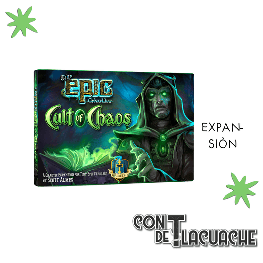 Tiny Epic Cthulhu Cult of Chaos | - Con T de Tlacuache - Con T de Tlacuache