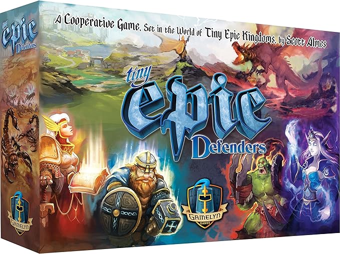 Tiny Epic Defenders 2E | Gamelyn Games - Con T de Tlacuache - Gamelyn Games