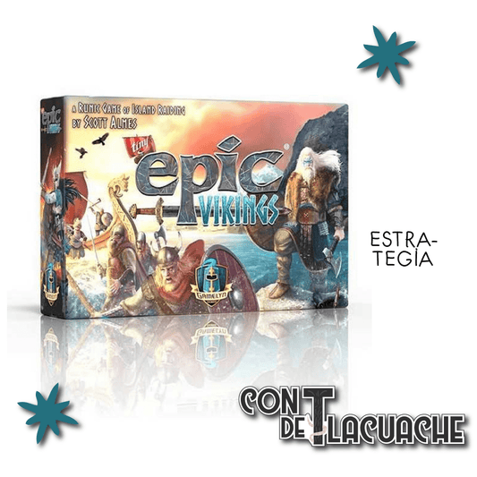 Tiny Epic Vikings ( Pequeños Grandes Vikingos ) | Gamelyn Games - Con T de Tlacuache - Gamelyn Games