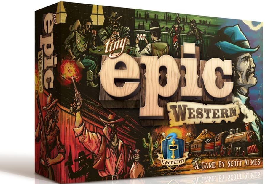 Tiny Epic Western | Gamelyn Games - Con T de Tlacuache - Gamelyn Games