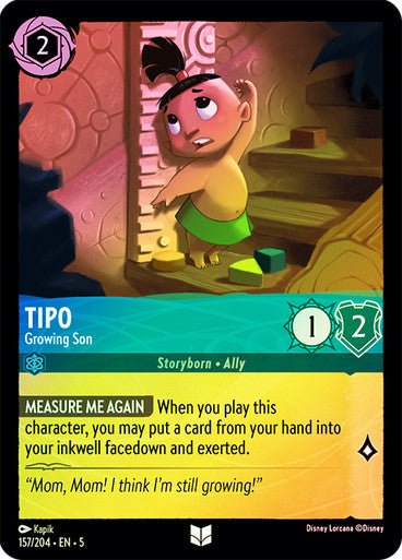 Tipo - Growing Son (Cold Foil ) - Con T de Tlacuache - Ravensburger