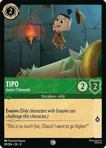 Tipo - Junior Chipmunk (Non - foil) - Con T de Tlacuache - Ravensburger