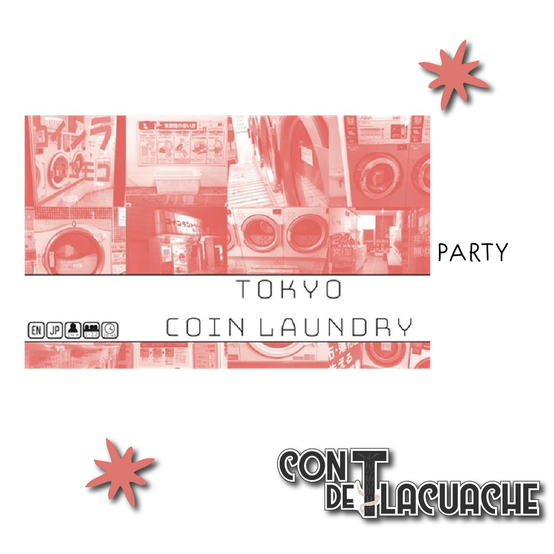Tokyo Coin Laundry | Jordan Draper Games - Con T de Tlacuache - Jordan Draper Games