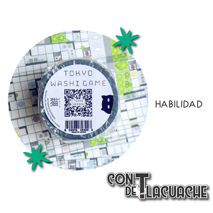 Tokyo Washi Game Cats | Jordan Draper Games - Con T de Tlacuache - Jordan Draper Games