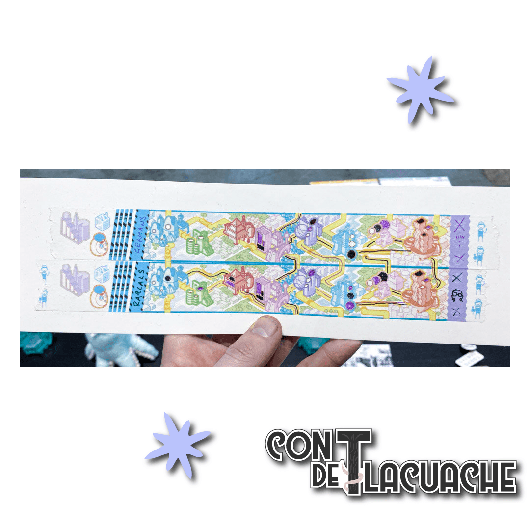 Tokyo Washi Game Cops | Jordan Draper Games - Con T de Tlacuache - Jordan Draper Games