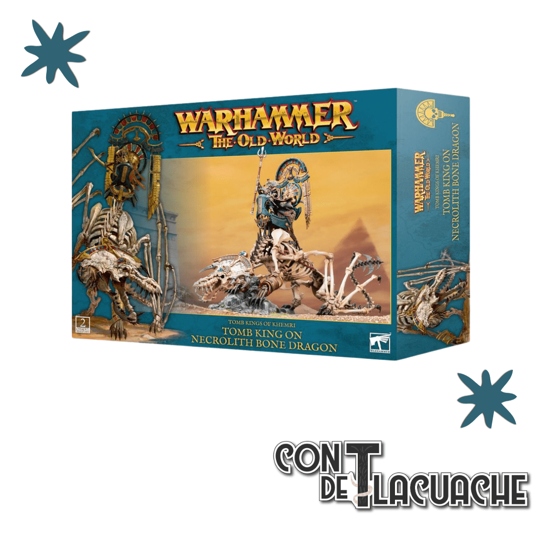 Tomb King On Necrolith Bone Dragon | Games Workshop - Con T de Tlacuache - Games Workshop