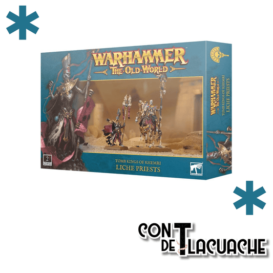 Tomb Kings Of Khemri Liche Priests | Games Workshop - Con T de Tlacuache - Games Workshop