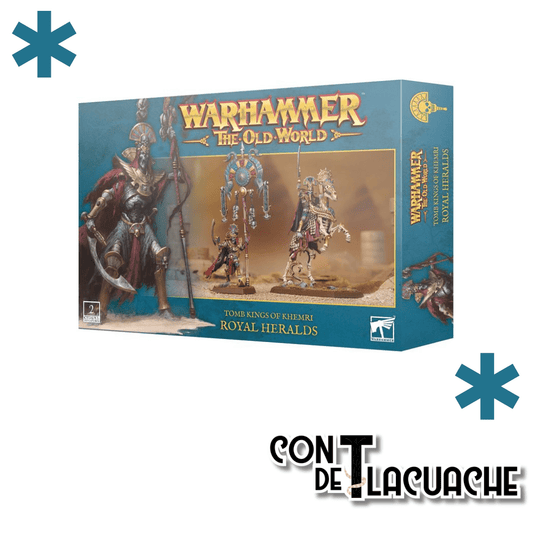Tomb Kings Of Khemri Royal Heralds | Games Workshop - Con T de Tlacuache - Games Workshop