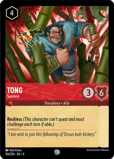 Tong - Survivor ( Non-foil ) | Ravesburger
