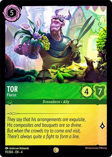 Tor - Florist ( Cold Foil ) | Ravesburger - Con T de Tlacuache - Ravensburger