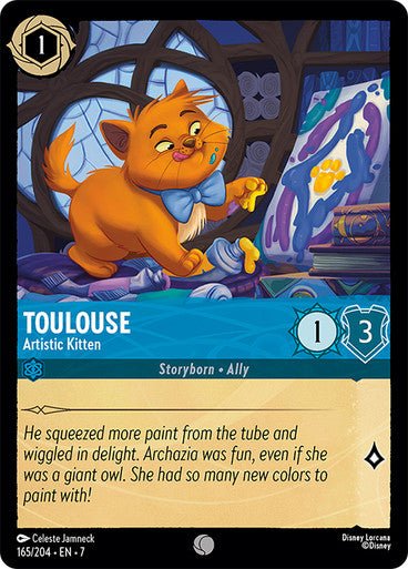 Toulouse - Artistic Kitten (Non - foil) - Con T de Tlacuache - Ravensburger