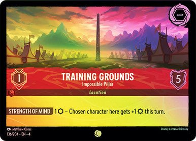 Training Grounds - Impossible Pillar ( Cold Foil ) | Ravesburger - Con T de Tlacuache - Ravensburger