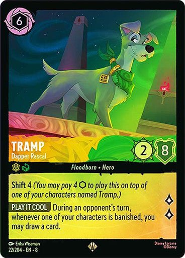 Tramp - Dapper Rascal (Cold Foil) - Con T de Tlacuache - Ravensburger