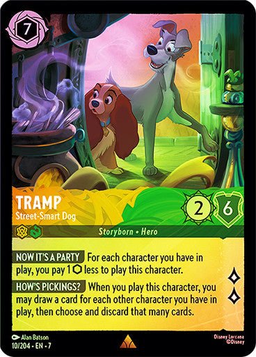 Tramp - Street - Smart Dog (Cold Foil) - Con T de Tlacuache - Ravensburger