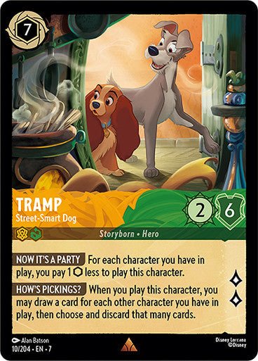 Tramp - Street - Smart Dog (Non - foil) - Con T de Tlacuache - Ravensburger